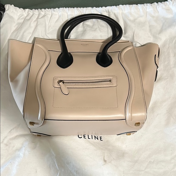 Celine Cream Leather Women's Bag - Picture 1 of 2